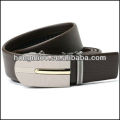 Nouvelle boucle d&#39;alliage polyvalente chaude cire d&#39;argent cuir ceinture d&#39;homme